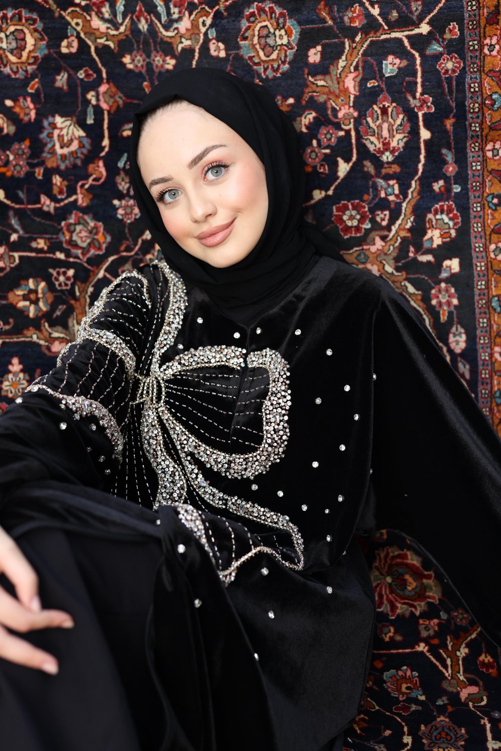 KADİFE ŞAFAK ABAYA