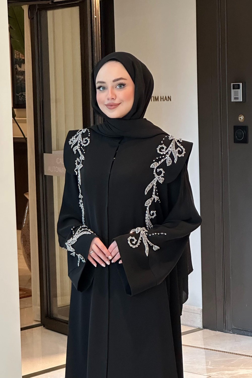 LANA GÜMÜŞ ABAYA