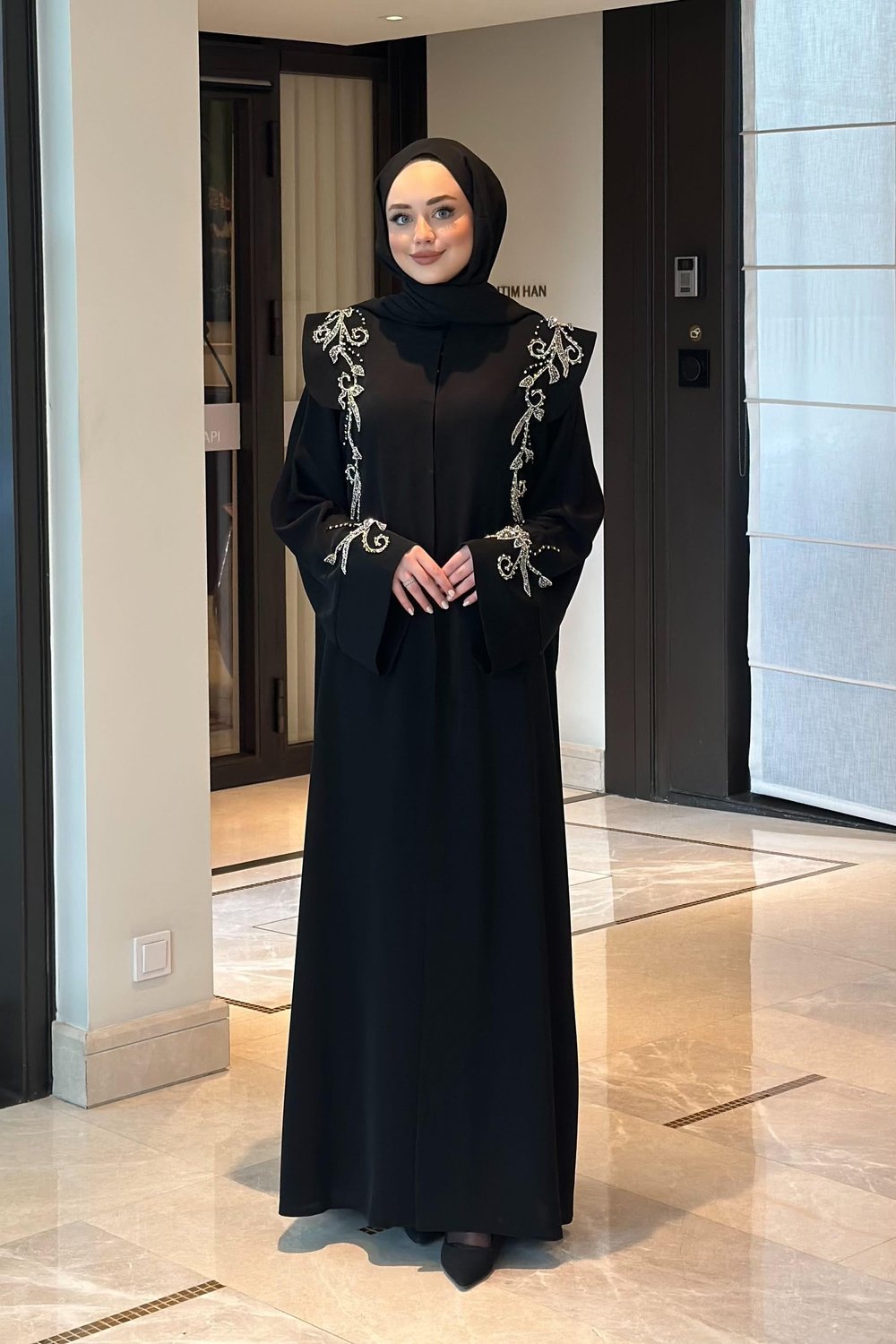 LANA GÜMÜŞ ABAYA