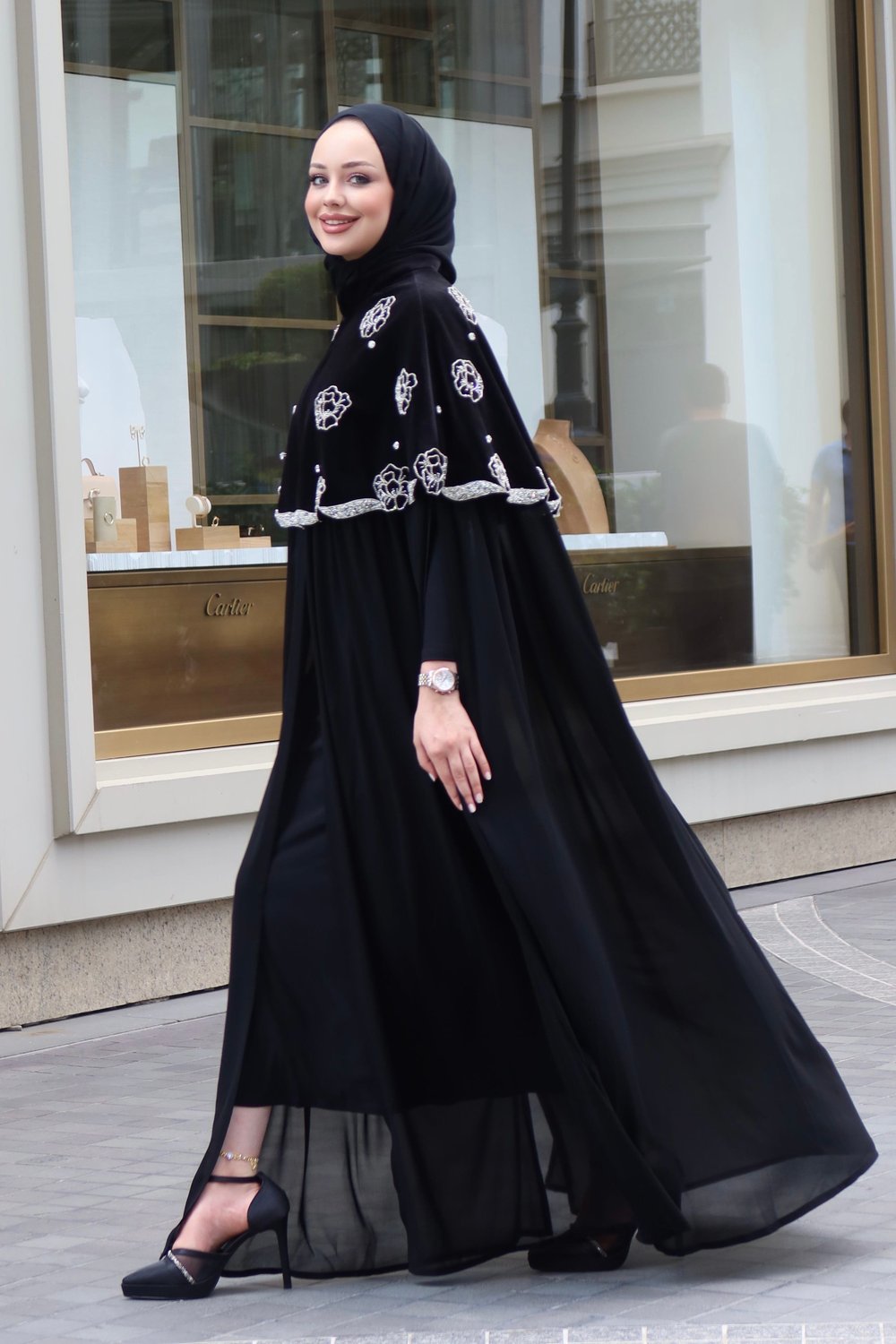 MERSEDE PELERIN ABAYA 