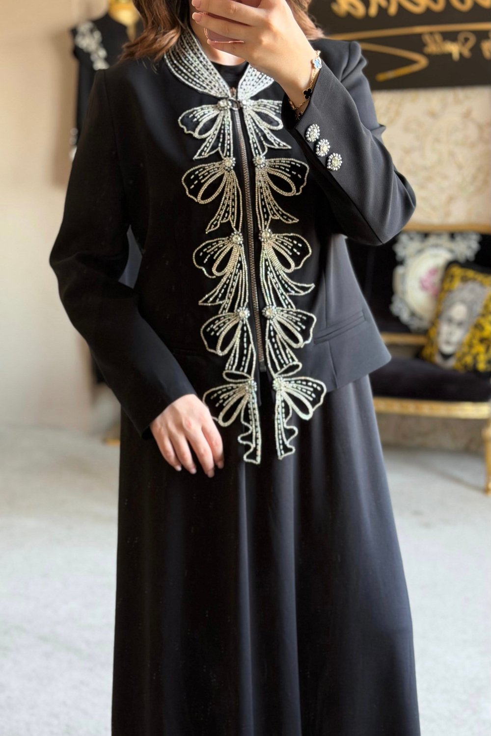 ROŞA ELBİSE CEKET TAKIM