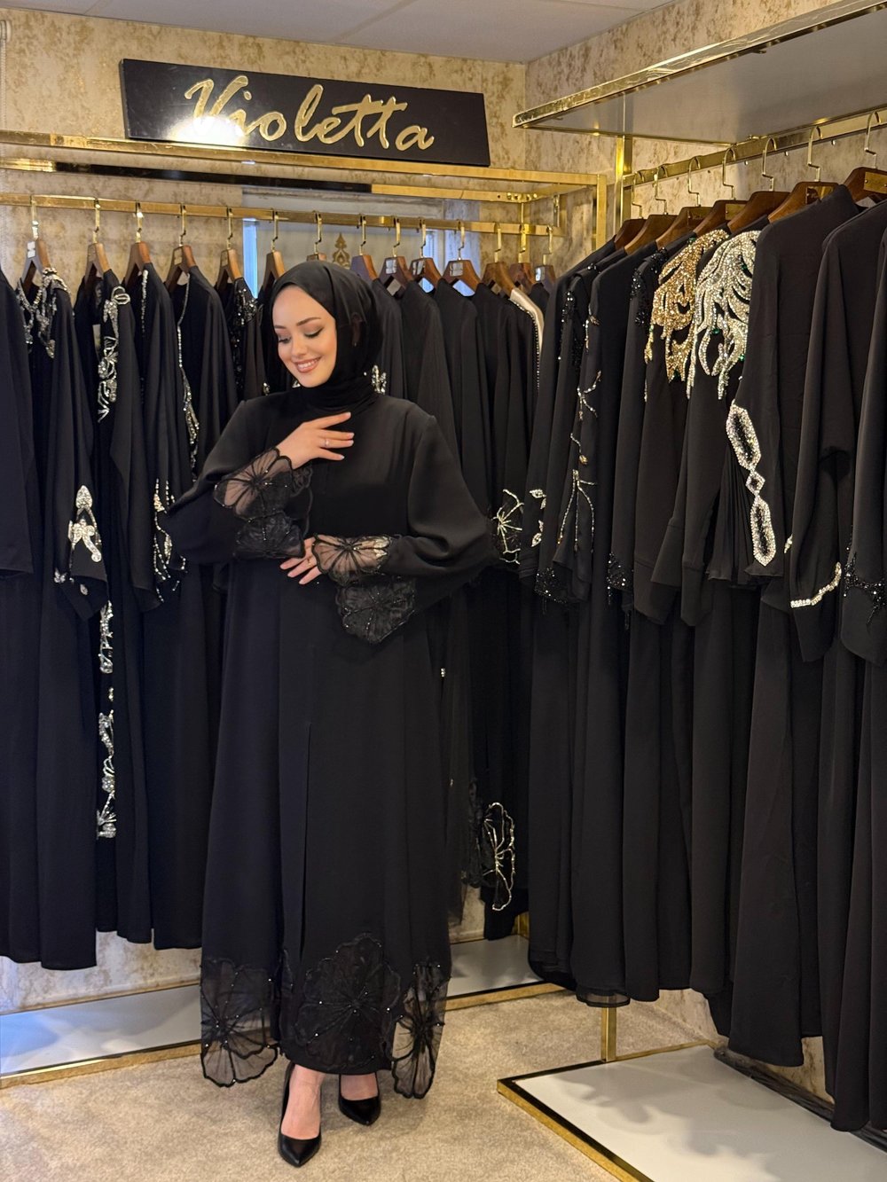 SİYSH İŞLEME ORKİDE ABAYA