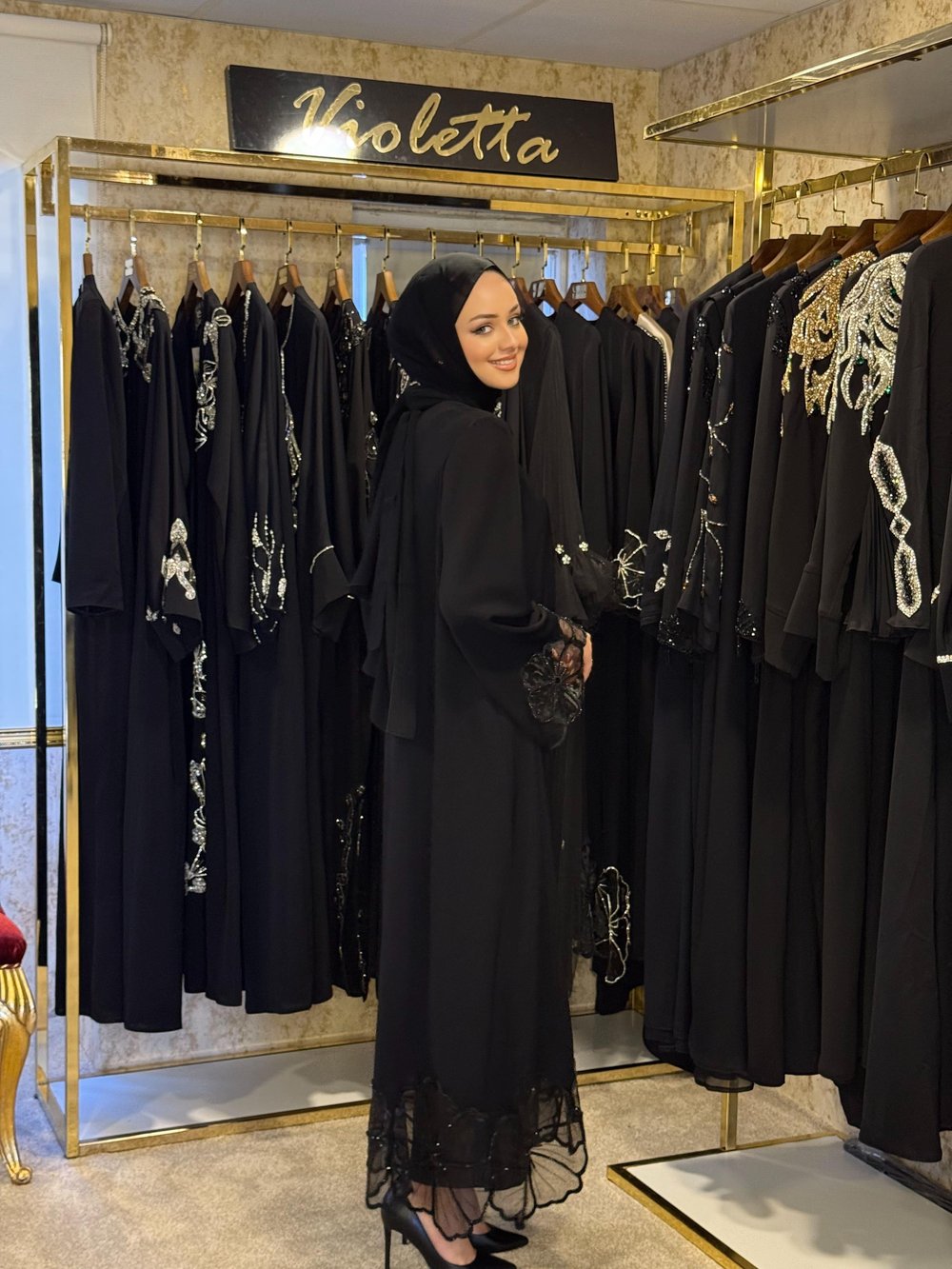 SİYSH İŞLEME ORKİDE ABAYA