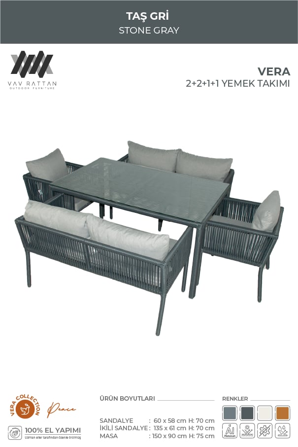Vera 6 Kişilik Yemek Takımı