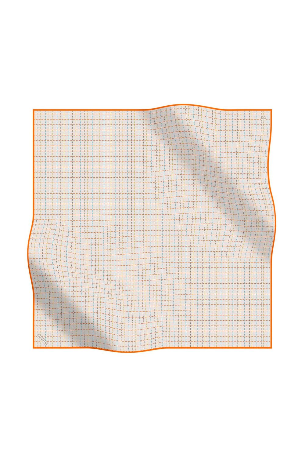 ÇİZGİ DESENLİ TWILL İPEK EŞARP