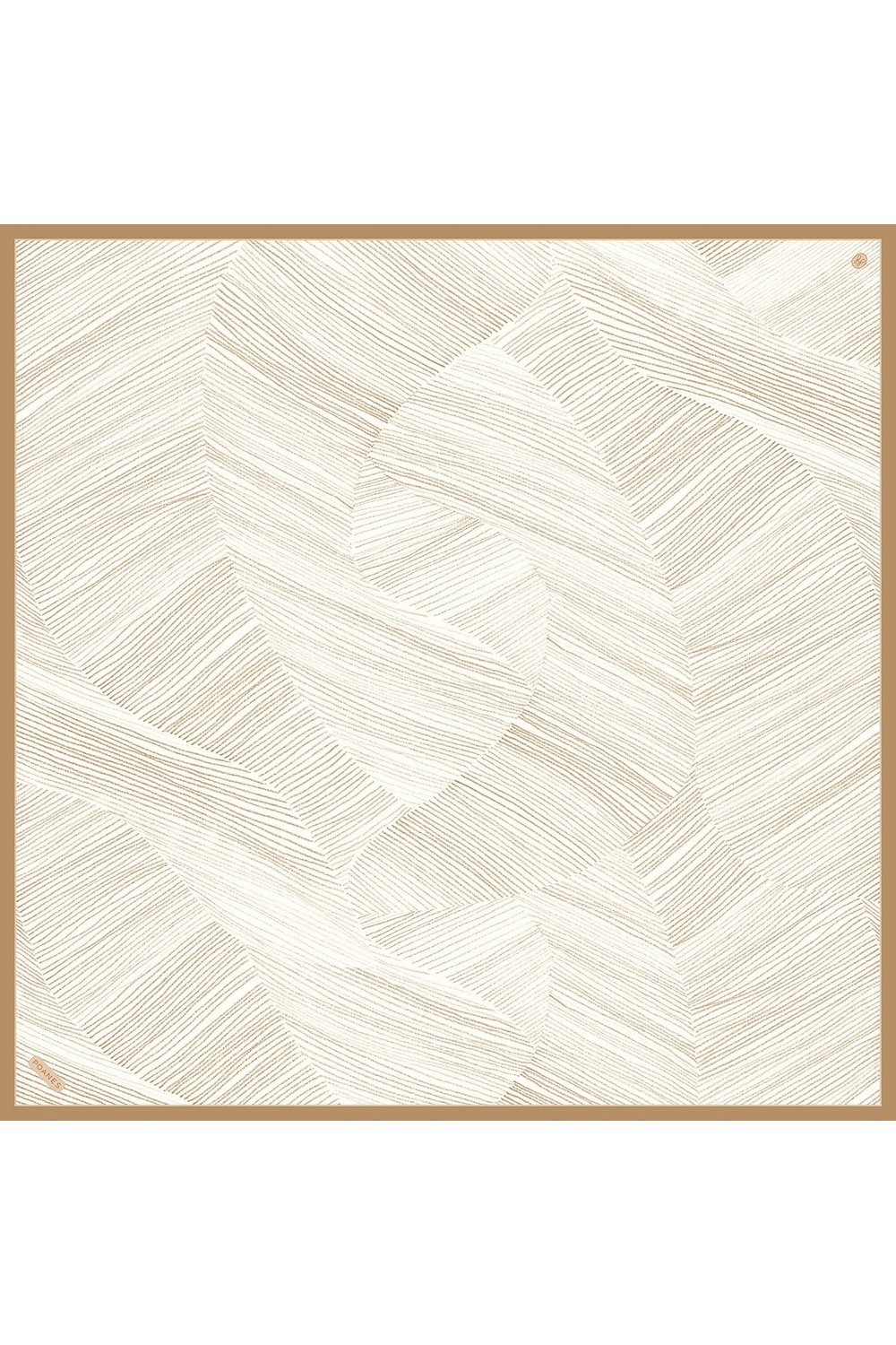 Doku Desen Twill İpek Eşarp
