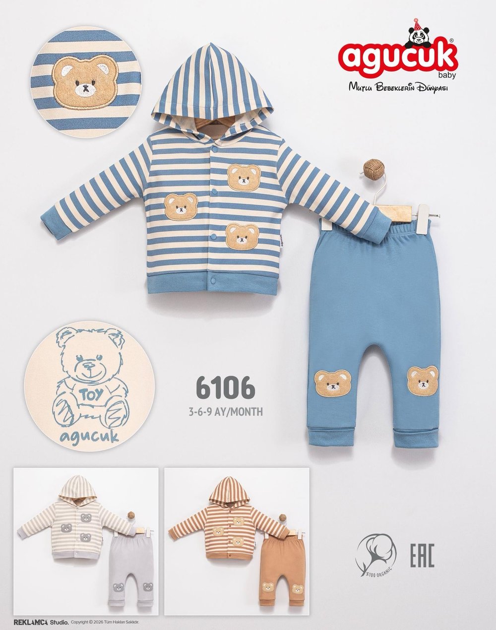 TOY AGUCUK 3'LÜ TAKIM