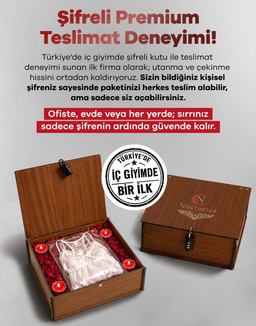 Noctassia Premium Şifreli Teslimat ve Saklama Kutusu