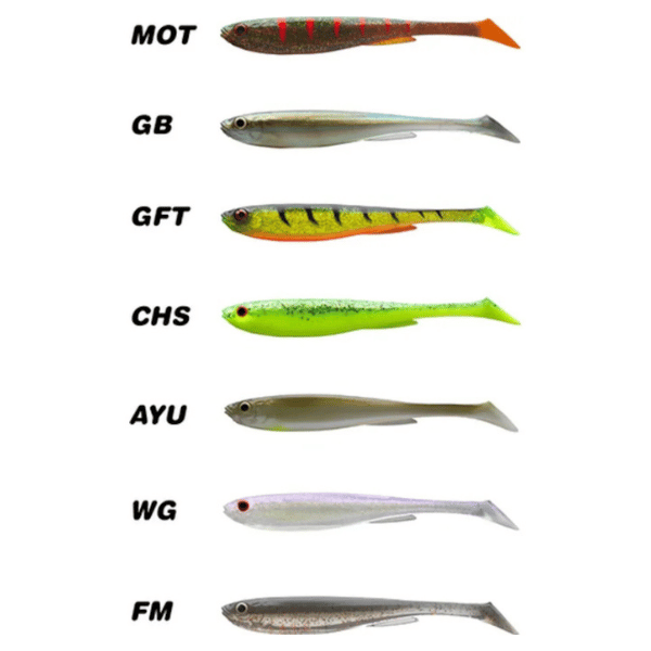 Daiwa Prorex Slim Shady 7.5cm 3.3g Silikon Yem