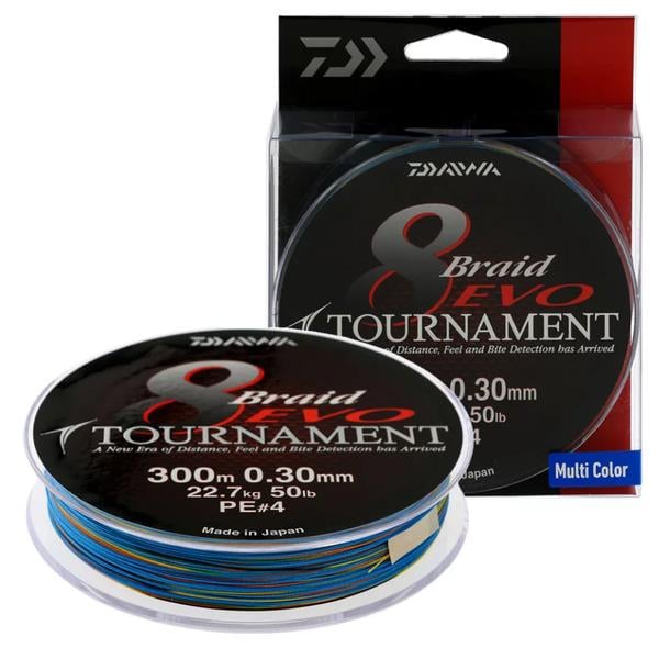 Daiwa Tournament 8B Evo MC 300m Örgü İp Misina