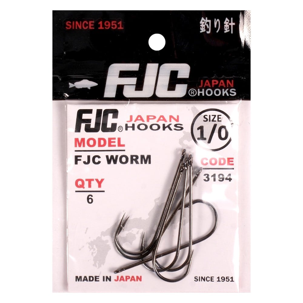 FJC 3194 FJC Worm Black Nikel İğne