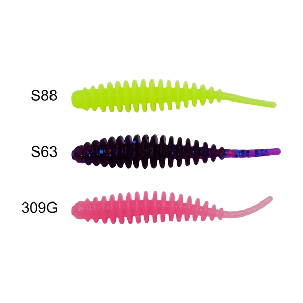 Lucky John Ultra Worm 1'' 2.54cm (60 Adet) Silikon Yem - S88/S63/309G