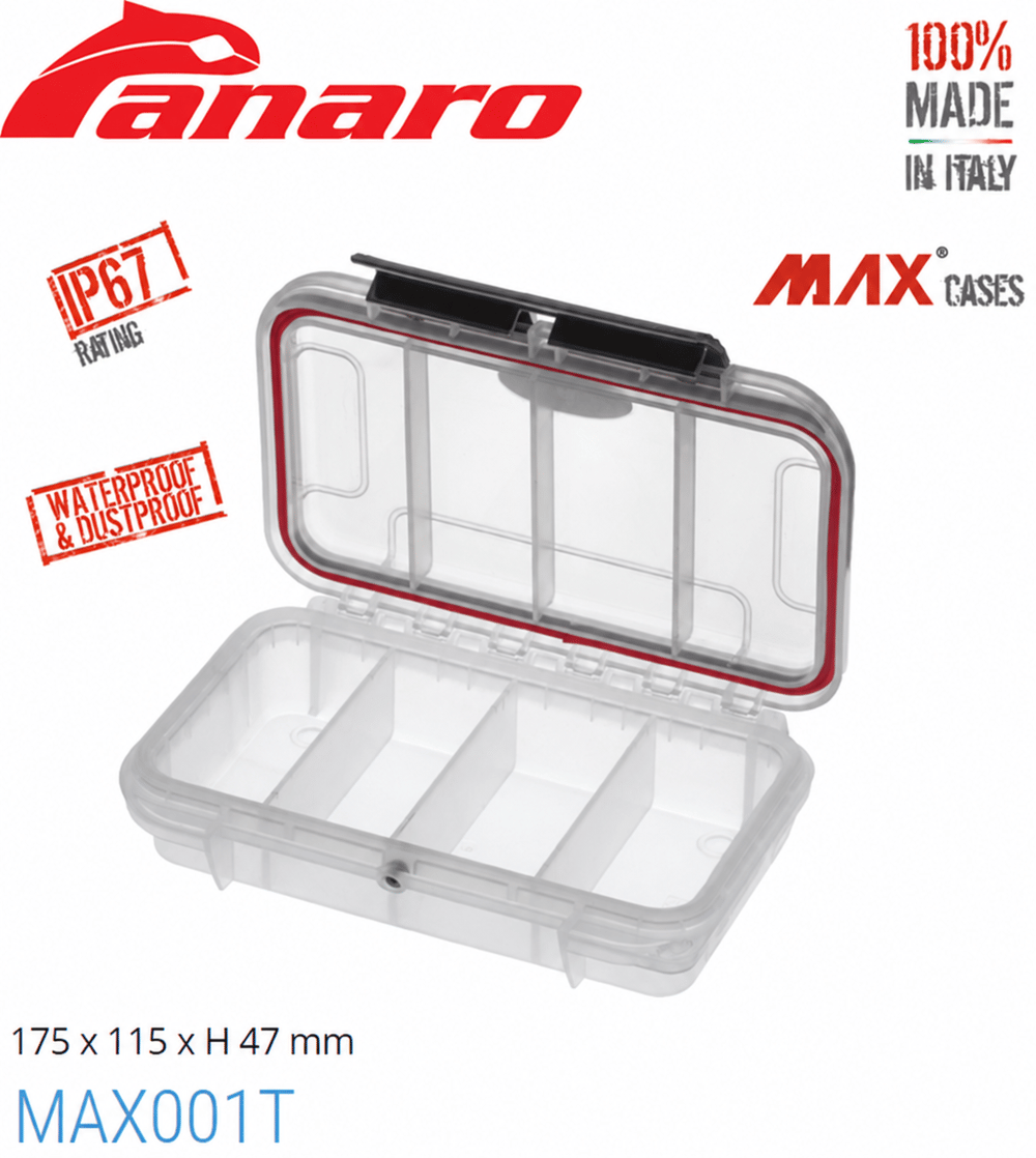 Panaro Max 001T 175*115*47mm Sızdırmaz Bölmeli Kutu