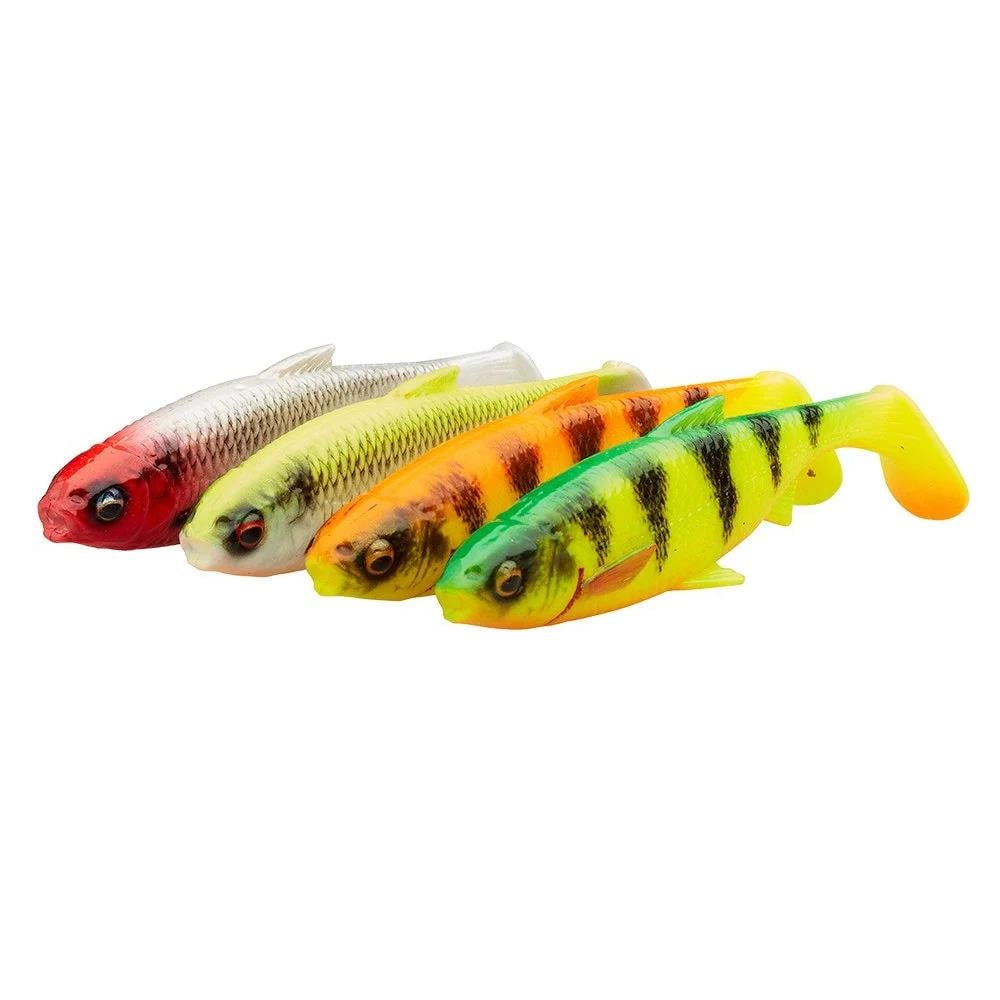 Savage Gear 3D River Roach 8cm 5g Dark Water Mix 4 Adet Silikon Yem