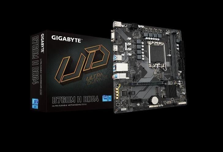 GIGABYTE B760M-H-DDR4 MAB B760 GAMING AX 1700 DDR4