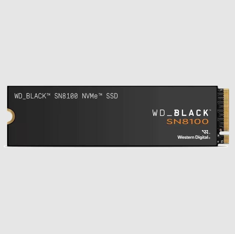 WESTERN DIGITAL WDS100T1X0M 1TB BLACK SN8100 PCI-5.0 14900-11000MB/S M2 SSD