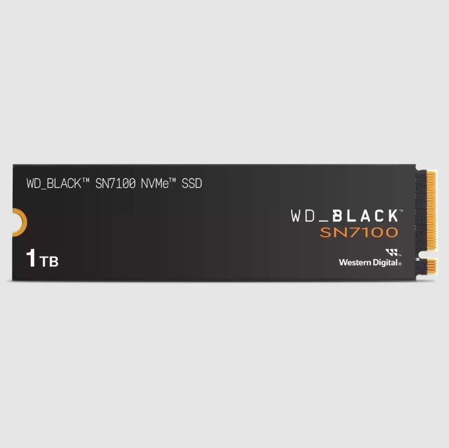 WESTERN DIGITAL WDS100T4X0E 1TB BLACK SN7100 PCI-4.0 7250-6900MB/S M2 SSD