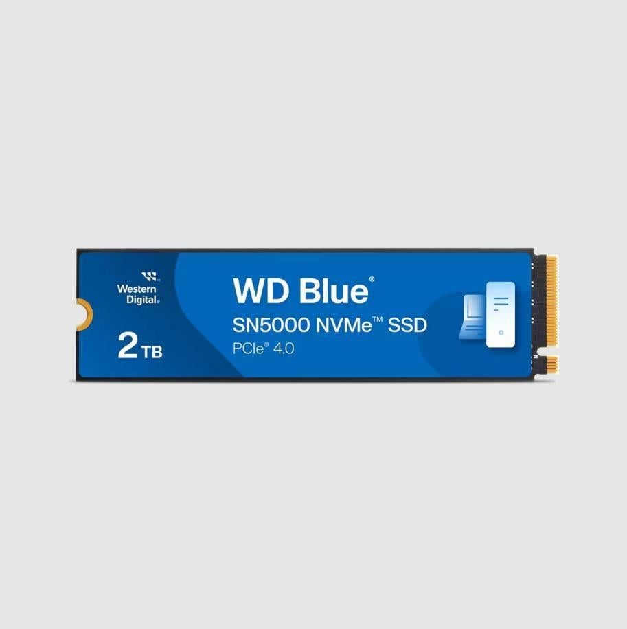 WESTERN DIGITAL WDS200T4B0E 2TB BLUE SN5000 PCI-4.0 5150-4850MB/s M2 SSD