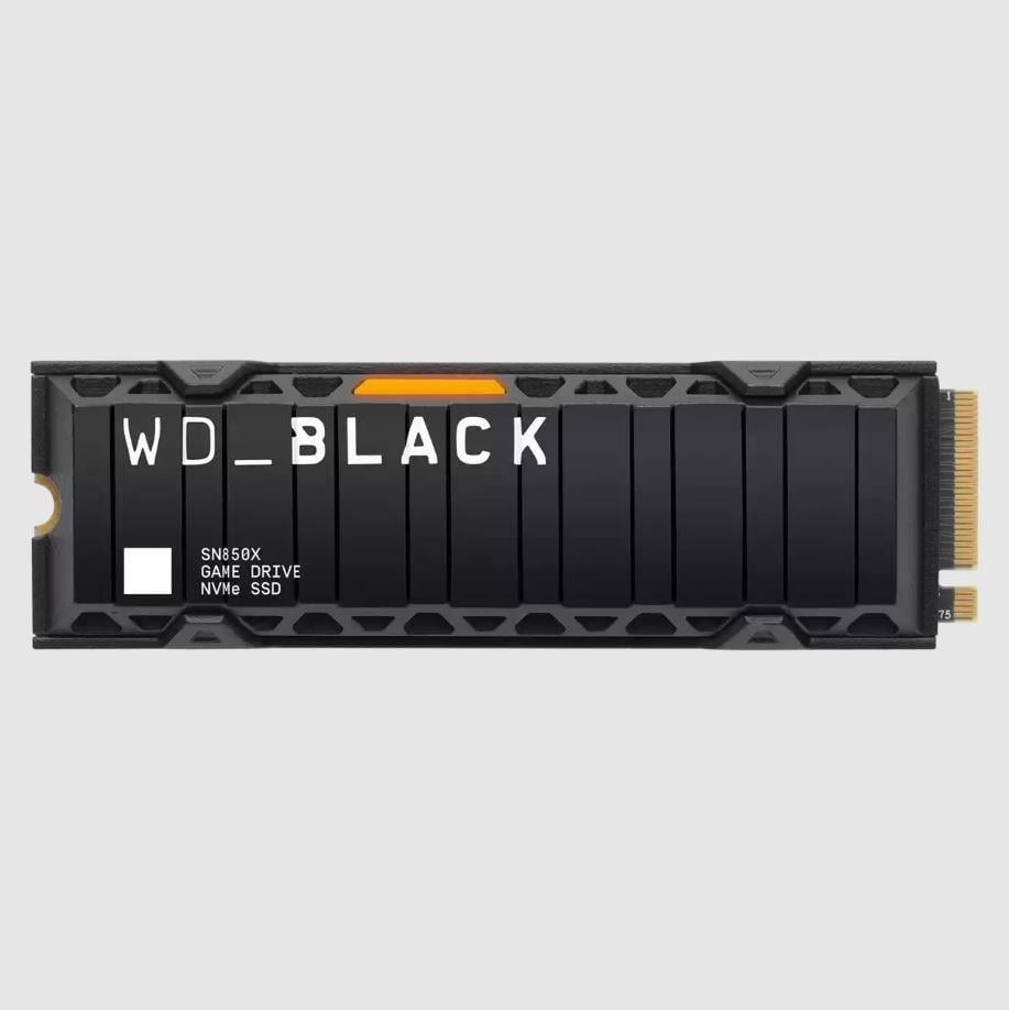 WESTERN DIGITAL WDS400T2XHE 4TB BLACK SN850X PCI-4.0 7250-6900MB/S M2 SSD Soğutuculu
