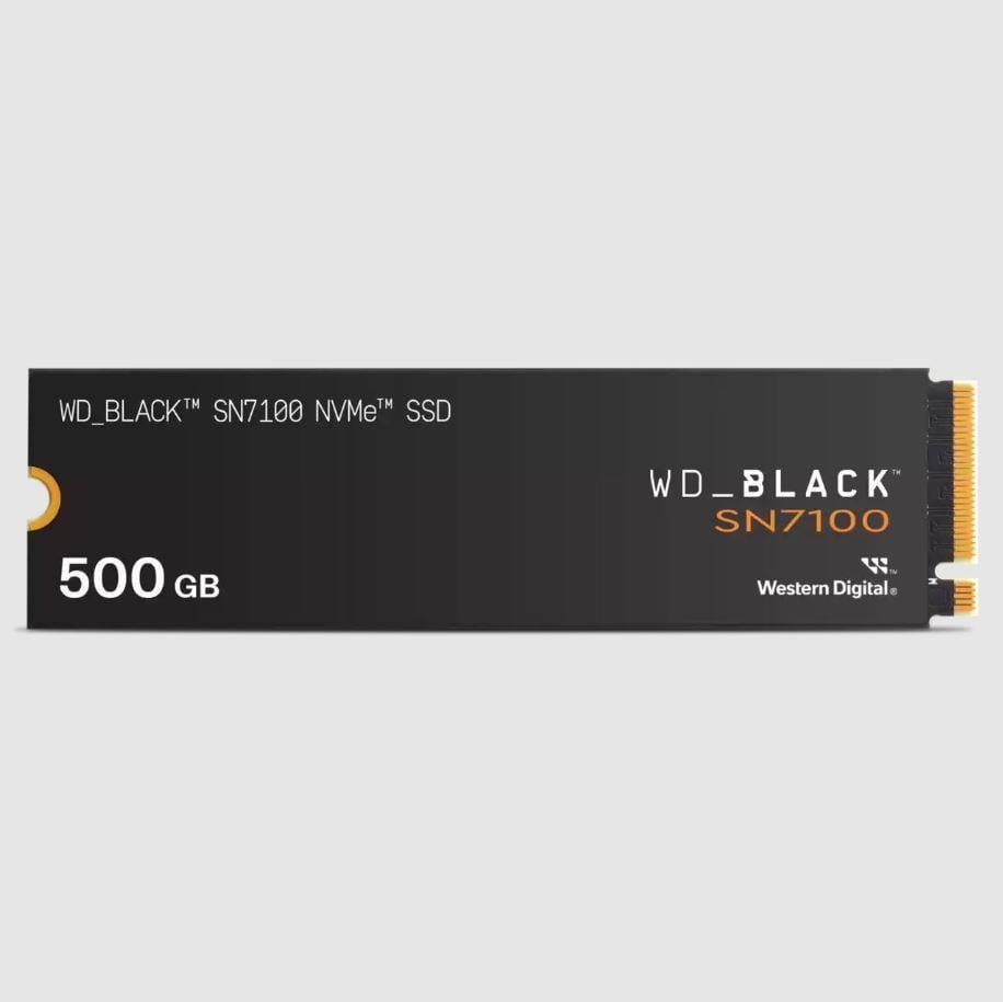 WESTERN DIGITAL WDS500G4X0E 500GB BLACK SN7100 PCI-4.0 6800-5800MB/S M2 SSD