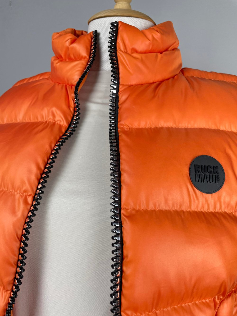 Oranj Anorak Altı Lastikli Yelek