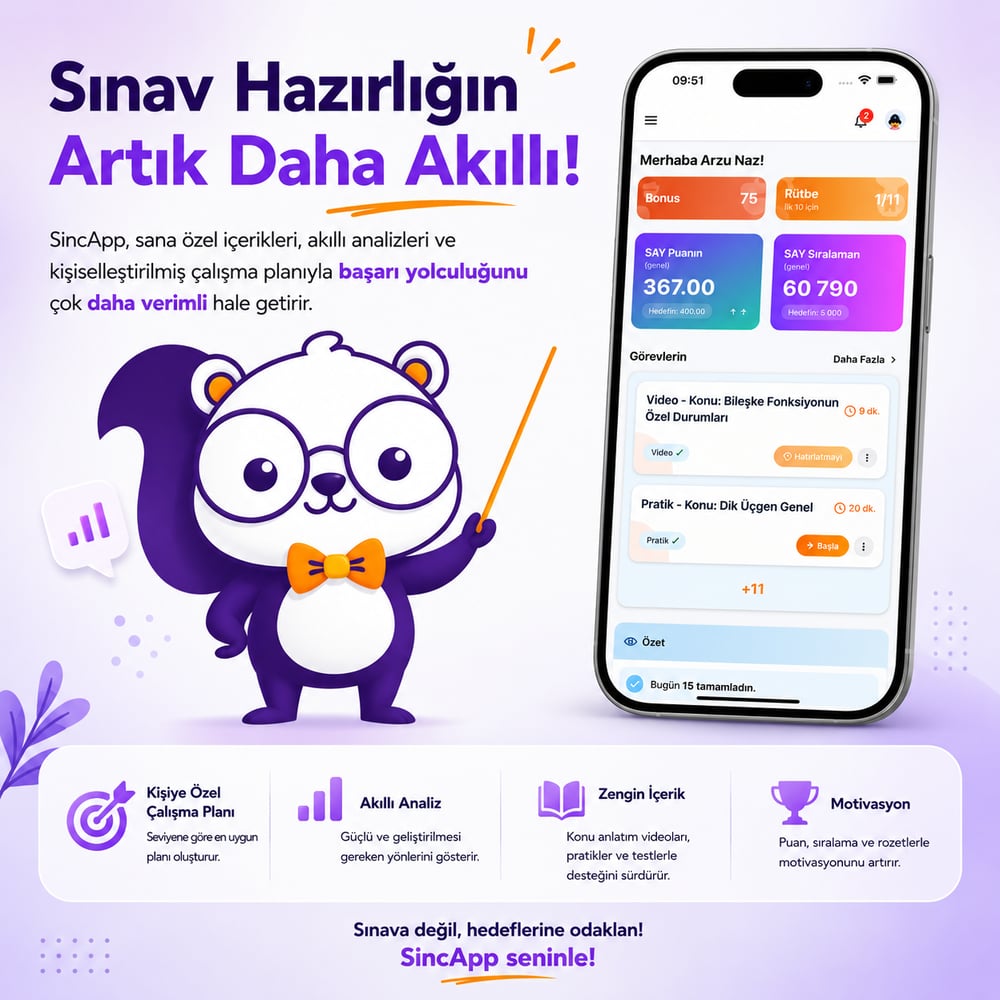 Sincapp Ai Eğitim Koçu- Yıllık