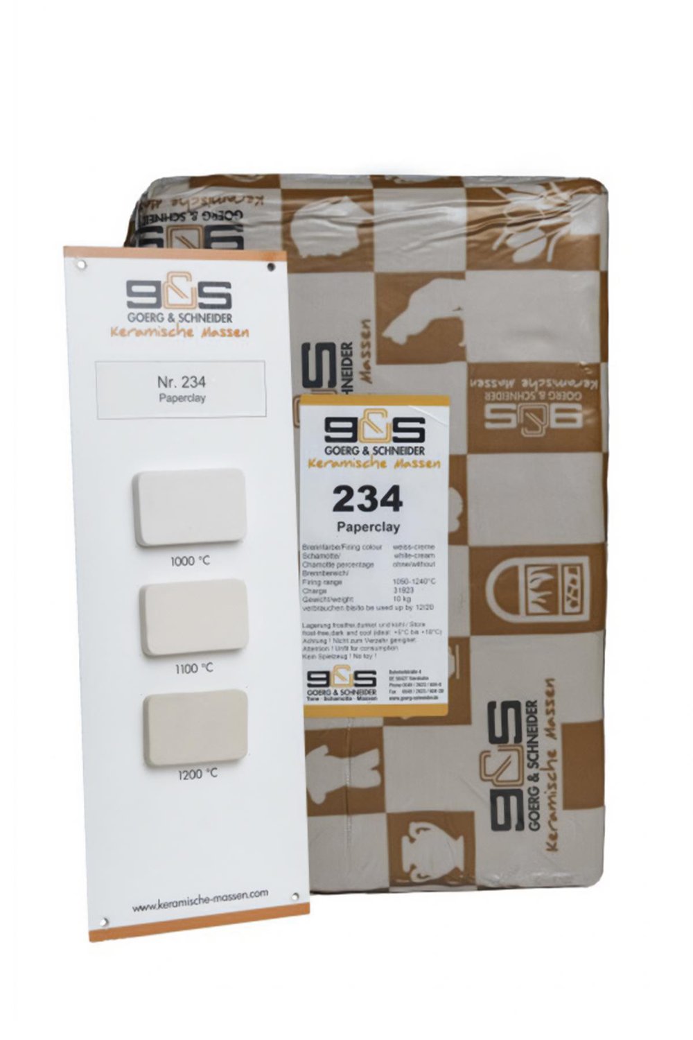 Goerg & Schneider 234 Stoneware Kağıt Çamur