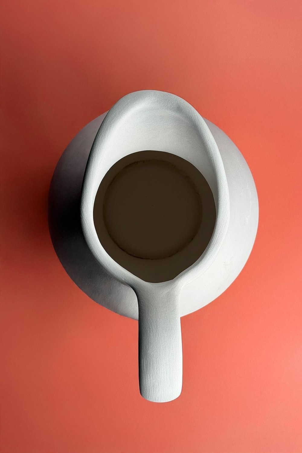 XL Jug Sürahi Seramik Bisküvi