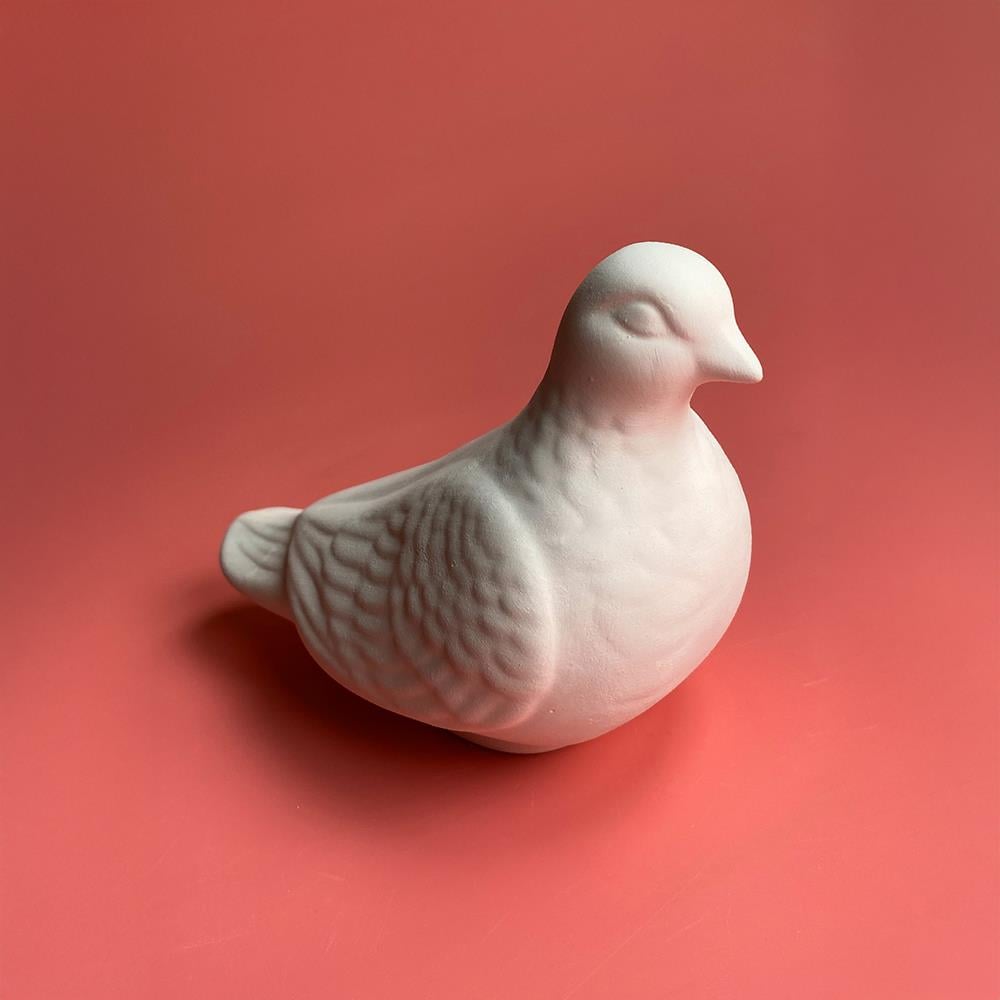 Güvercin - Seramik Bisküvi
