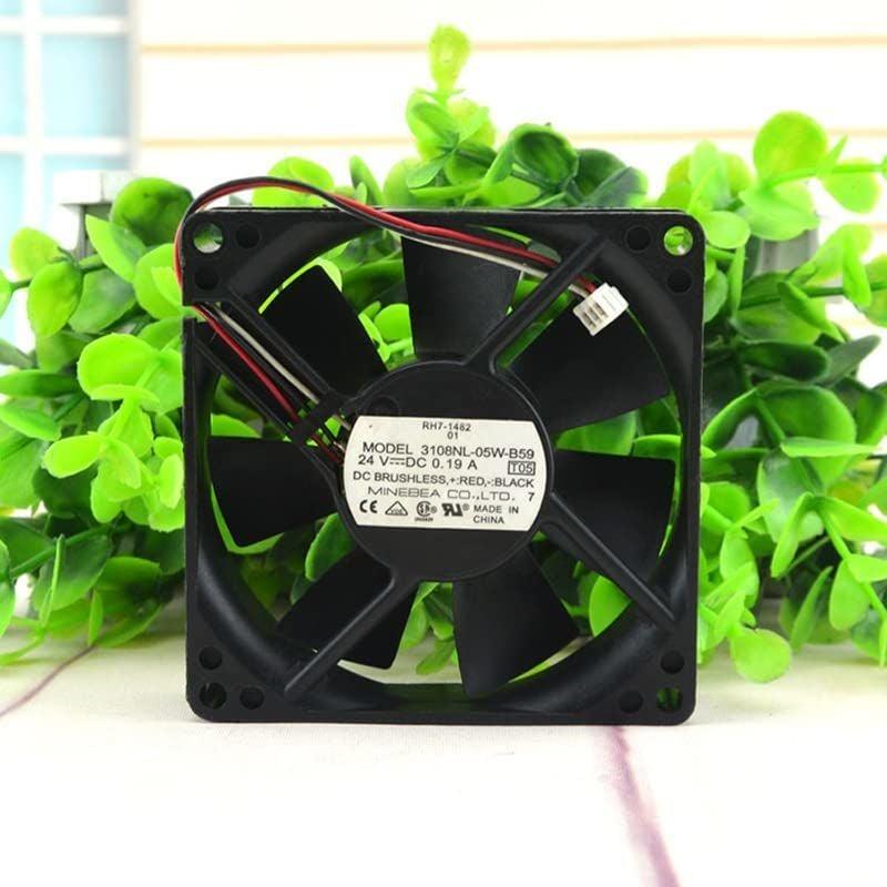 3108NL-05W-B59 80X80X20mm  24V DC