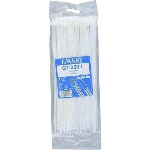 Gwest 250x3,6 mm Beyaz Kablo Bağı 100 Adet GT 250 I