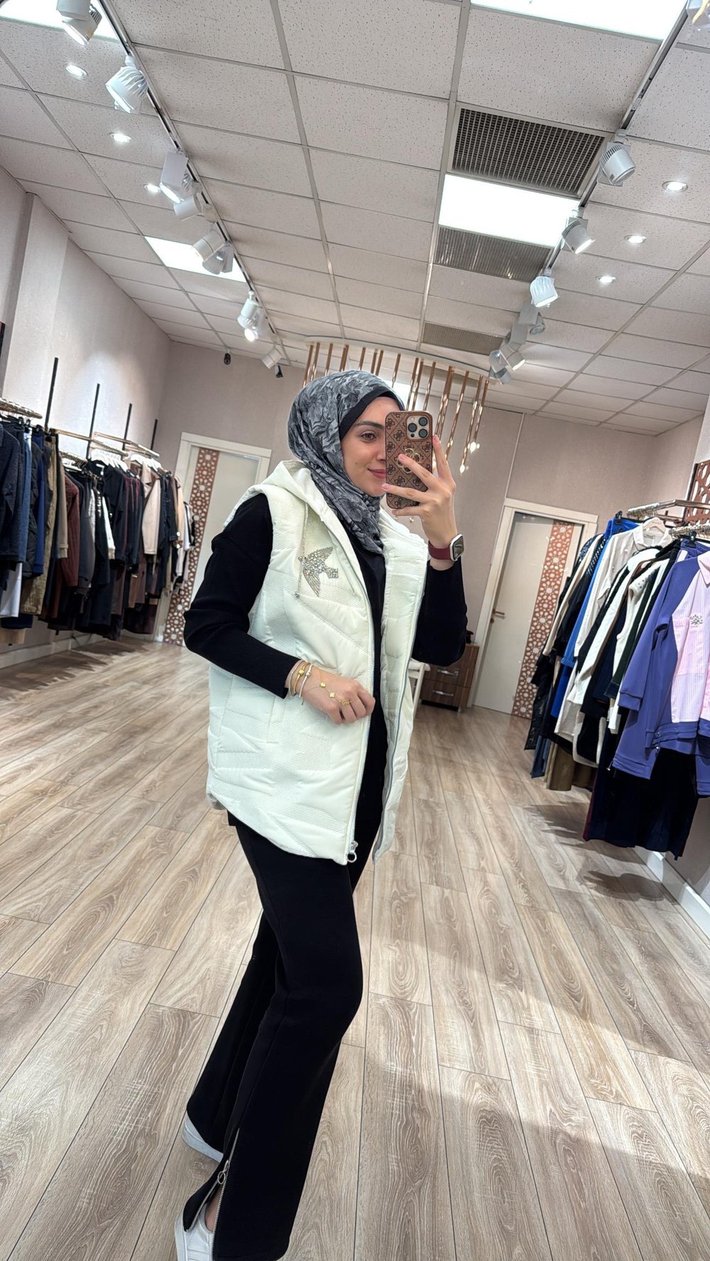 Ghisa Yaka Kuş Yelek