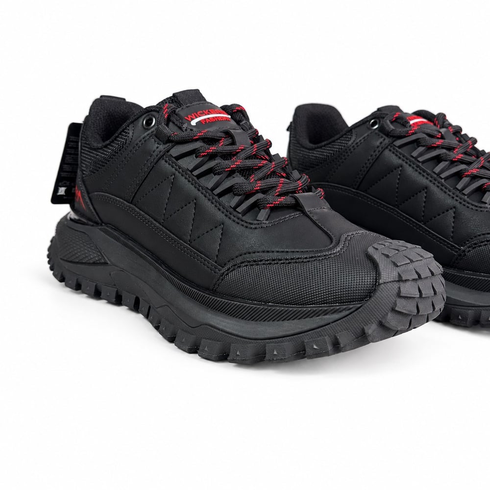 WİCKERS ERKEK SİYAH OUTDOOR TREKKİNG SPOR AYAKKABI M8003