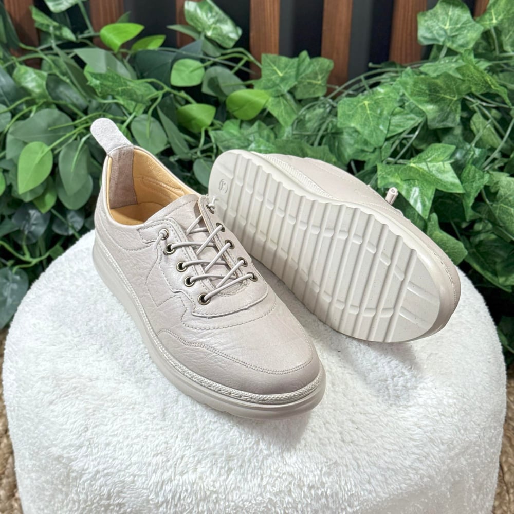 İÇ DIŞ NATUREL DERİ BAĞCIKLI SNEAKERS M1176