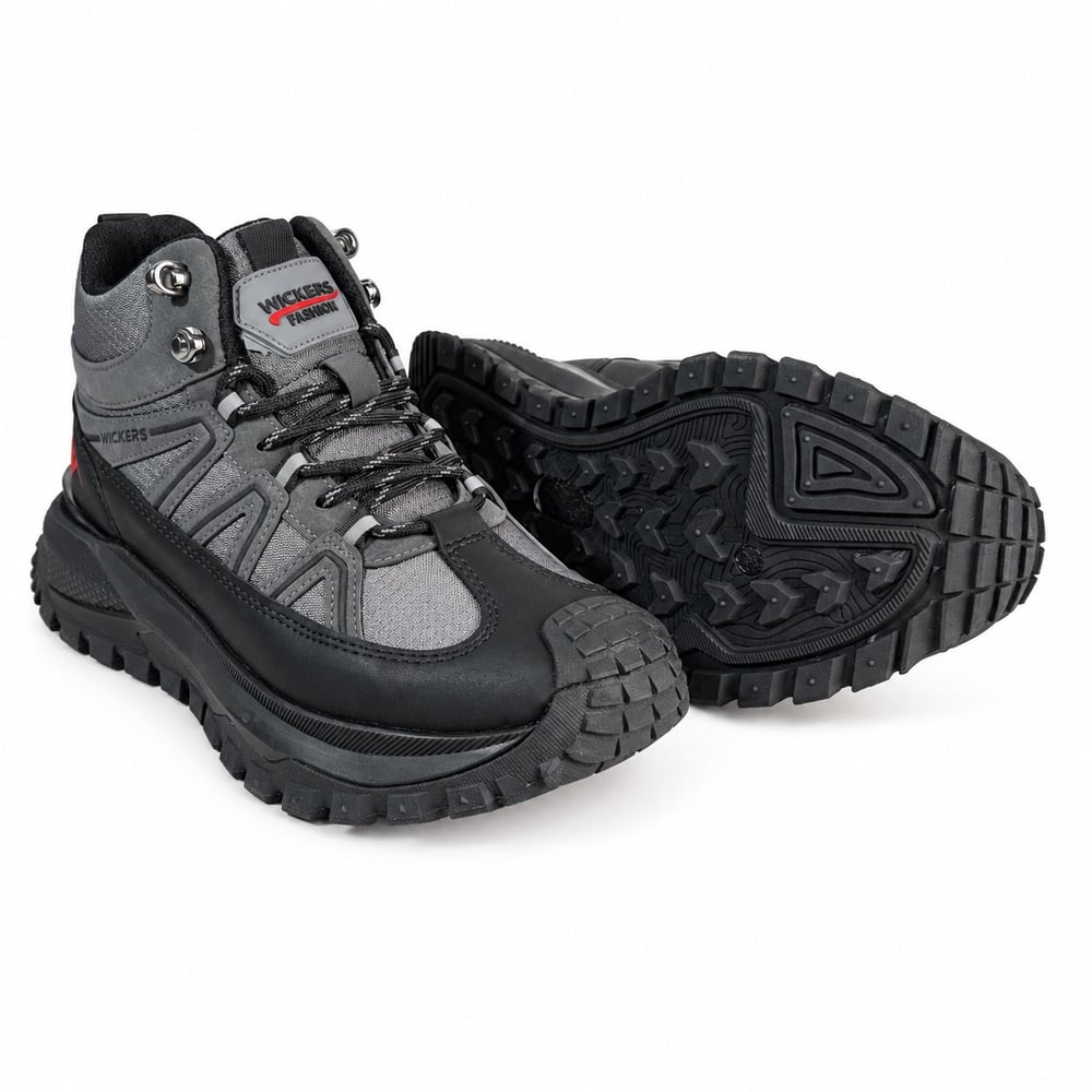 WİCKERS ERKEK FÜME SİYAH BİLEKLİ OUTDOOR TREKKİNG BOT M8004