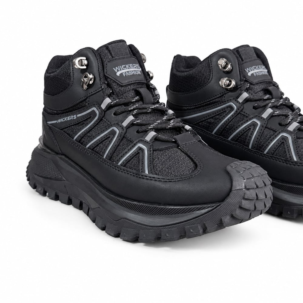 WİCKERS ERKEK SİYAH BİLEKLİ OUTDOOR TREKKİNG BOT M8006