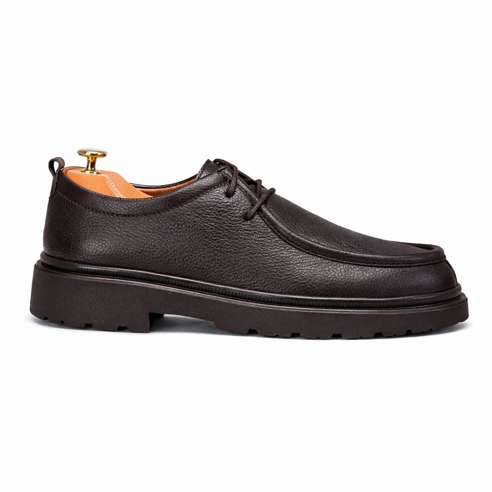 İÇ DIŞ HAKİKİ DERİ MODERN ERKEK KAHVERENGİ CASUAL AYAKKABI M4611