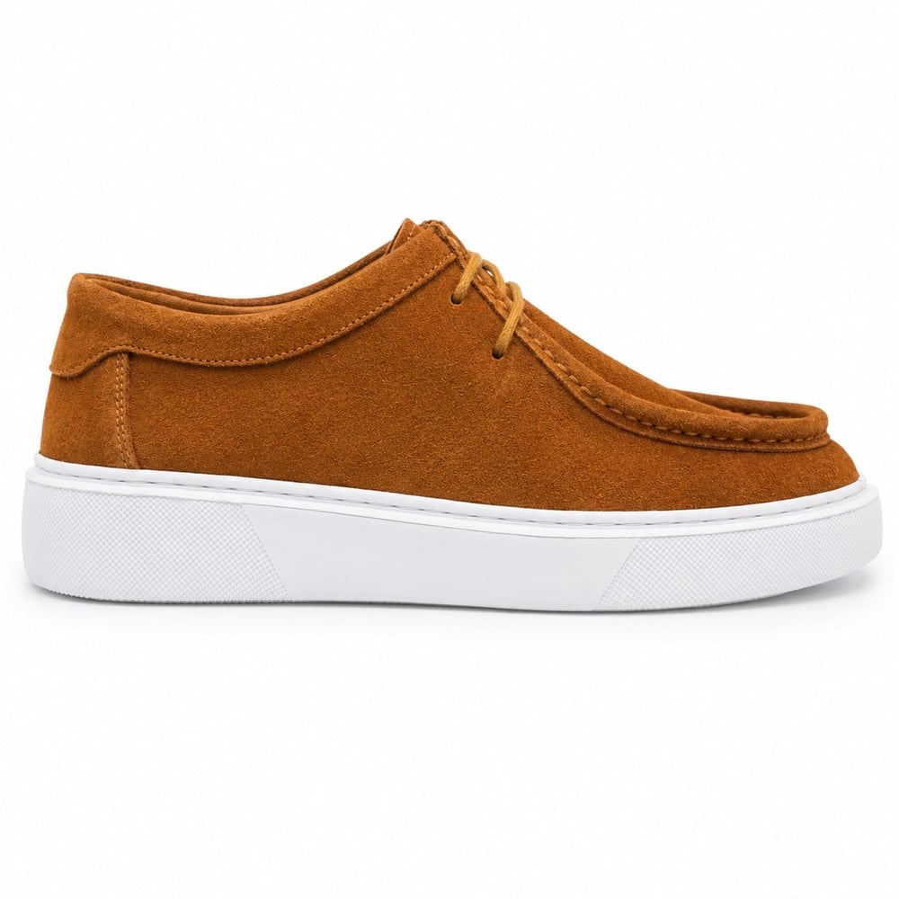 HAKİKİ NUBUK DERİ TABA ERKEK CASUAL AYAKKABI M4735