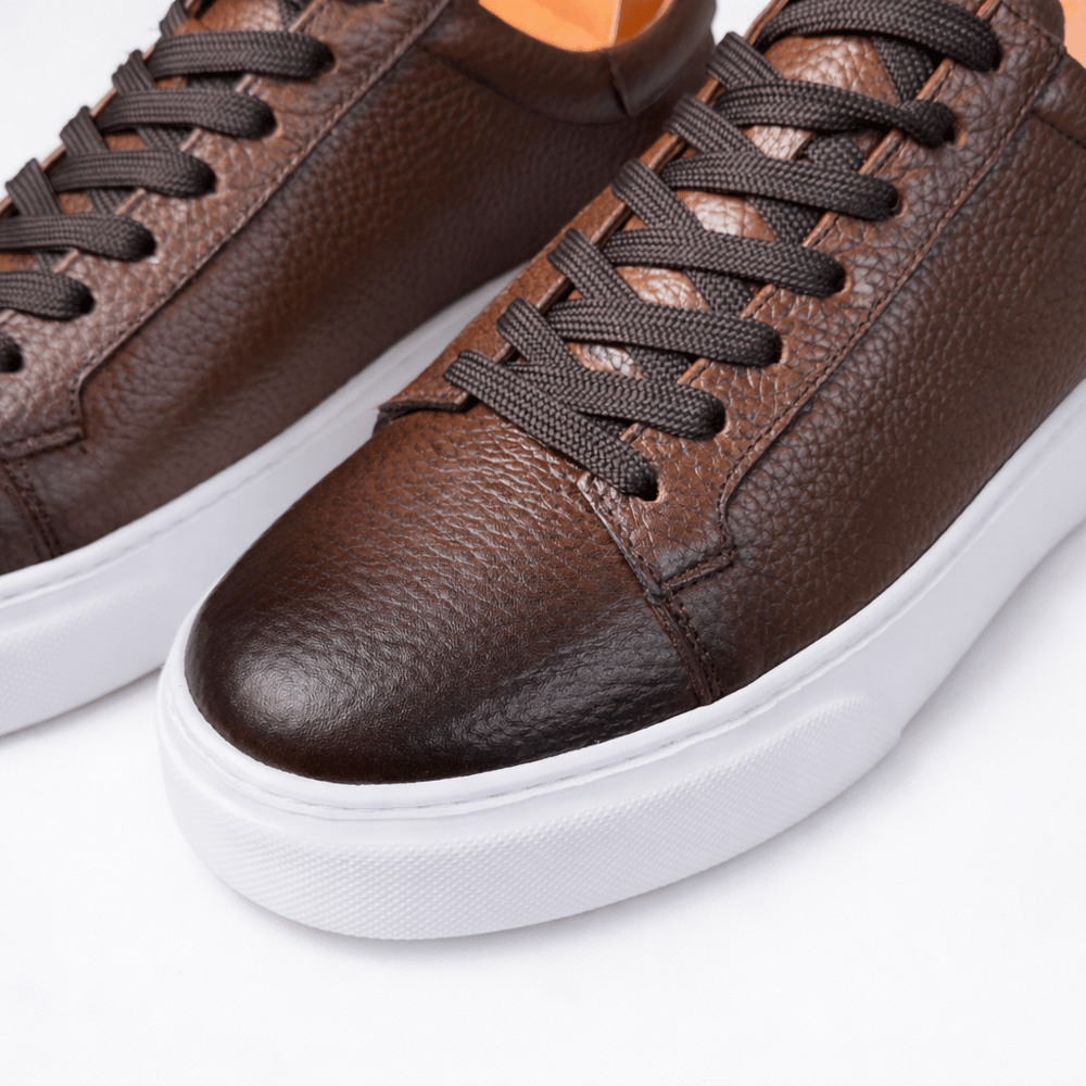 İÇ DIŞ HAKİKİ DERİ KAHVERENGİ ERKEK CASUAL AYAKKABI M4572