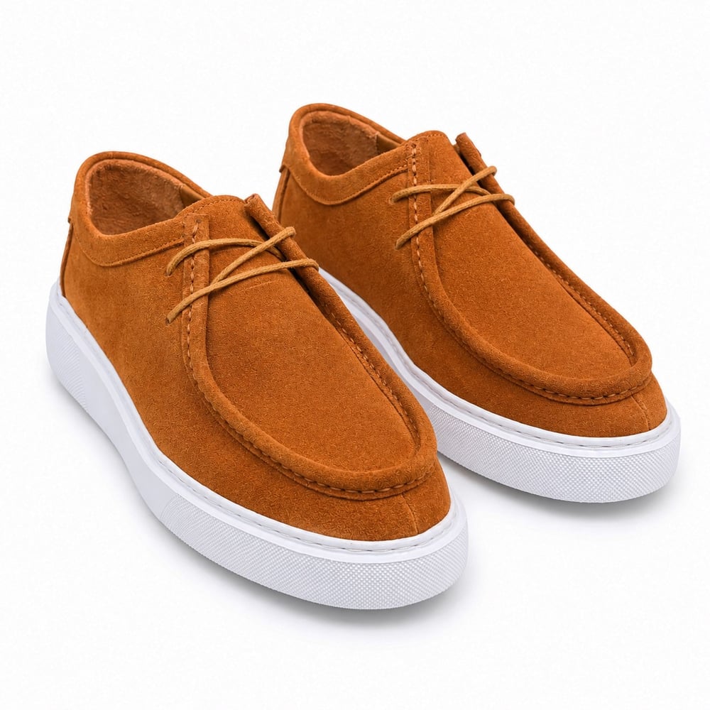 HAKİKİ NUBUK DERİ TABA ERKEK CASUAL AYAKKABI M4735