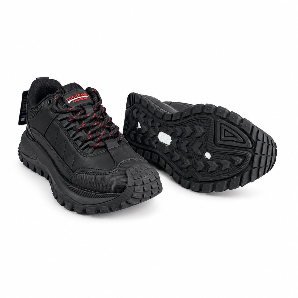 WİCKERS ERKEK SİYAH OUTDOOR TREKKİNG SPOR AYAKKABI M8003