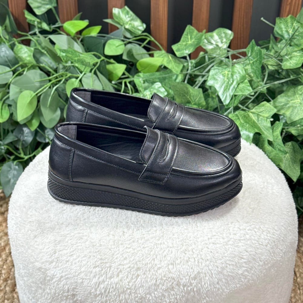 KLASİK KALIN TABAN LOAFER BABET M1189