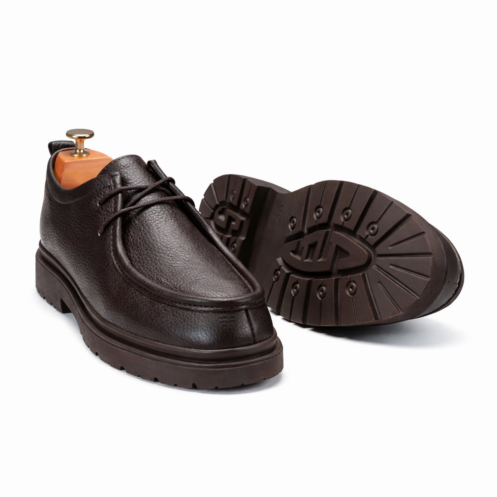 İÇ DIŞ HAKİKİ DERİ MODERN ERKEK KAHVERENGİ CASUAL AYAKKABI M4611