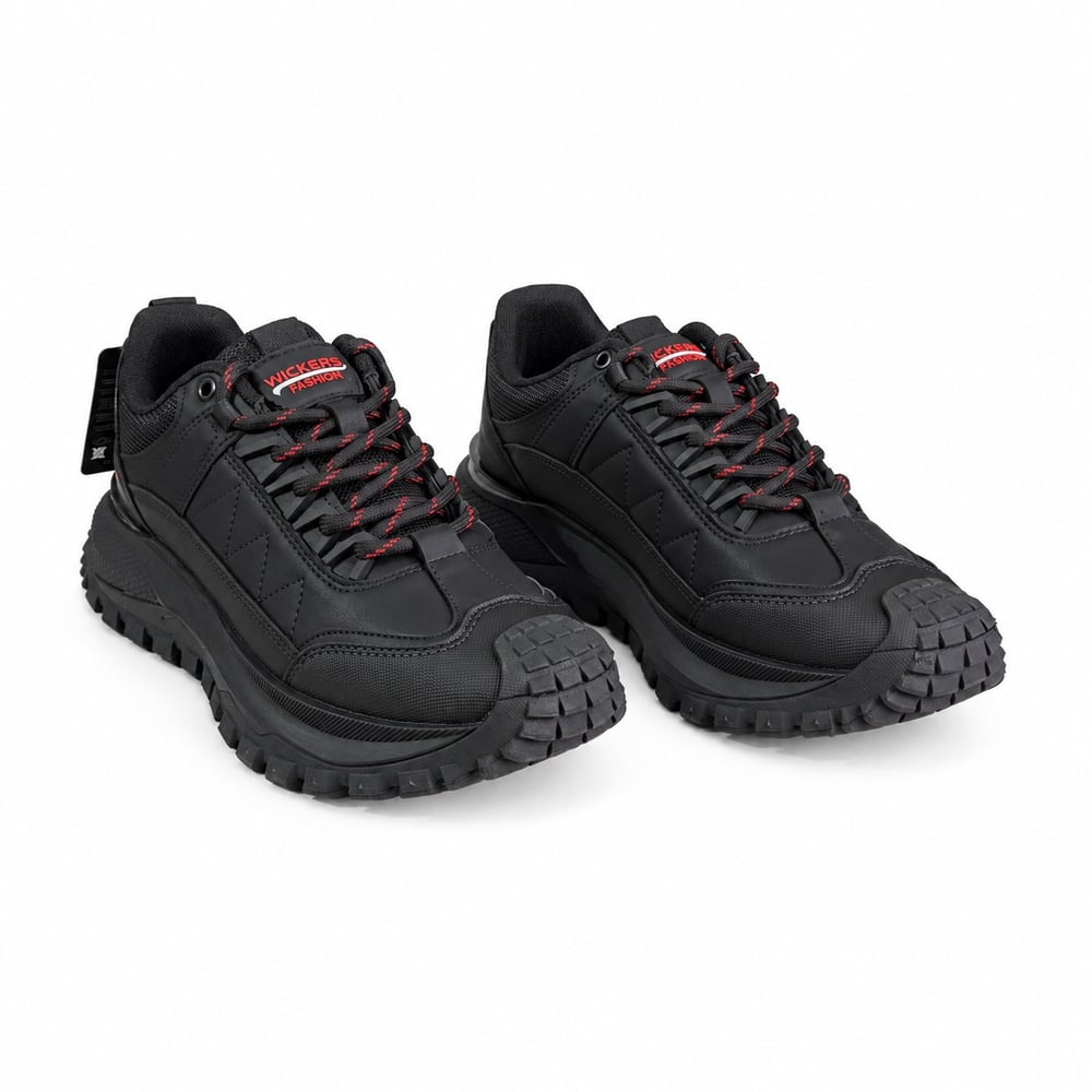 WİCKERS ERKEK SİYAH OUTDOOR TREKKİNG SPOR AYAKKABI M8003
