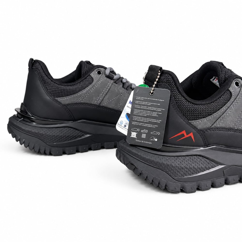 WİCKERS ERKEK FÜME SİYAH OUTDOOR TREKKİNG SPOR AYAKKABI M8002