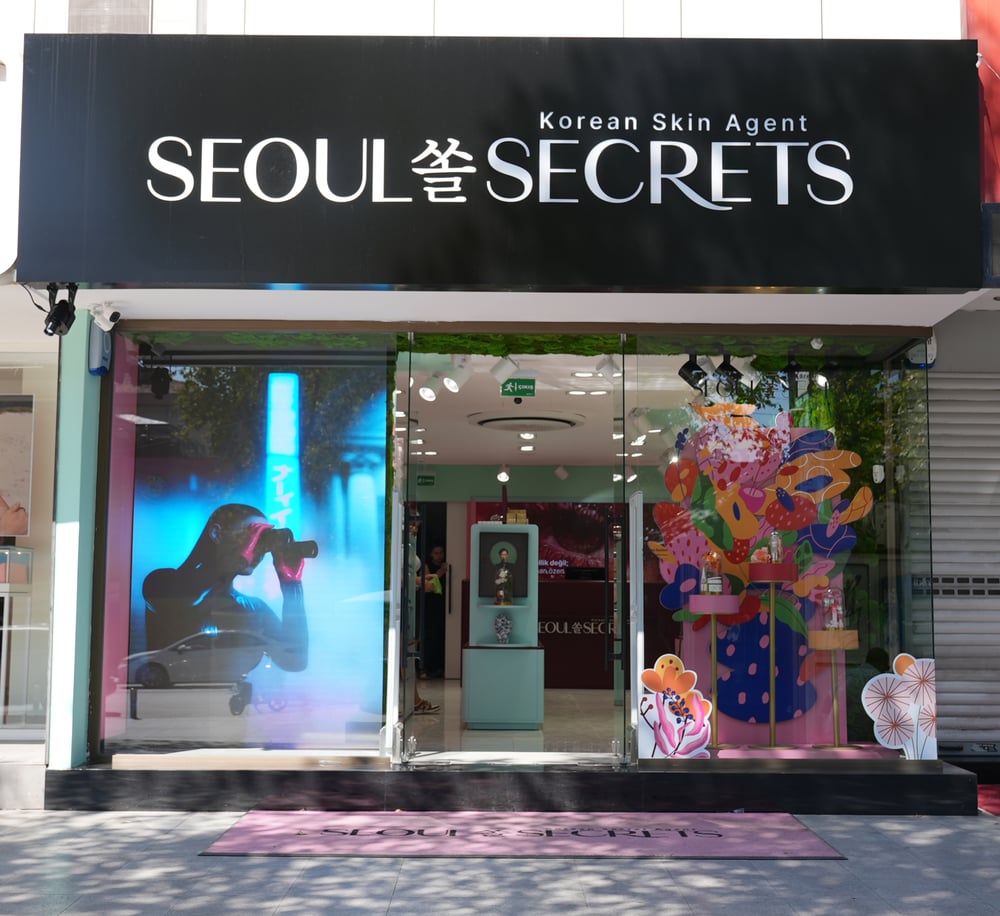 Seoul Secrets Bağdat Caddesi Kore Kozmetik Mağazası Girişi
