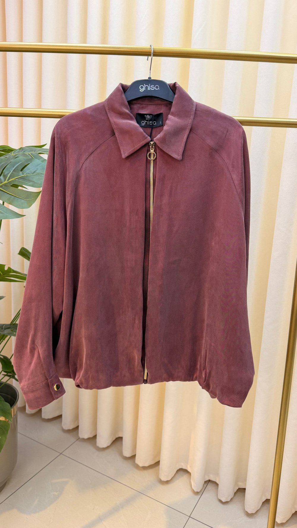 GHİSA CEKET 3433  BORDO