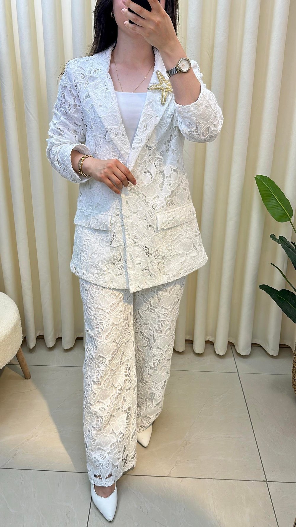 GHİSA PANTALONLU TAKIM  