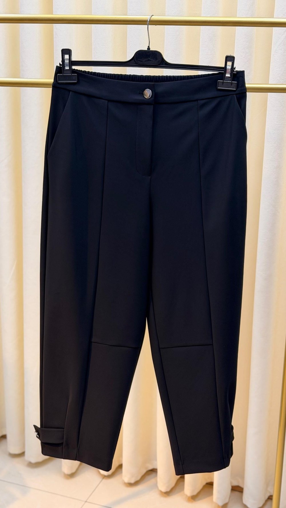 SENTEZ NİRVANA PAÇASI APOLETLİ PANTALON 5609  SİYAH