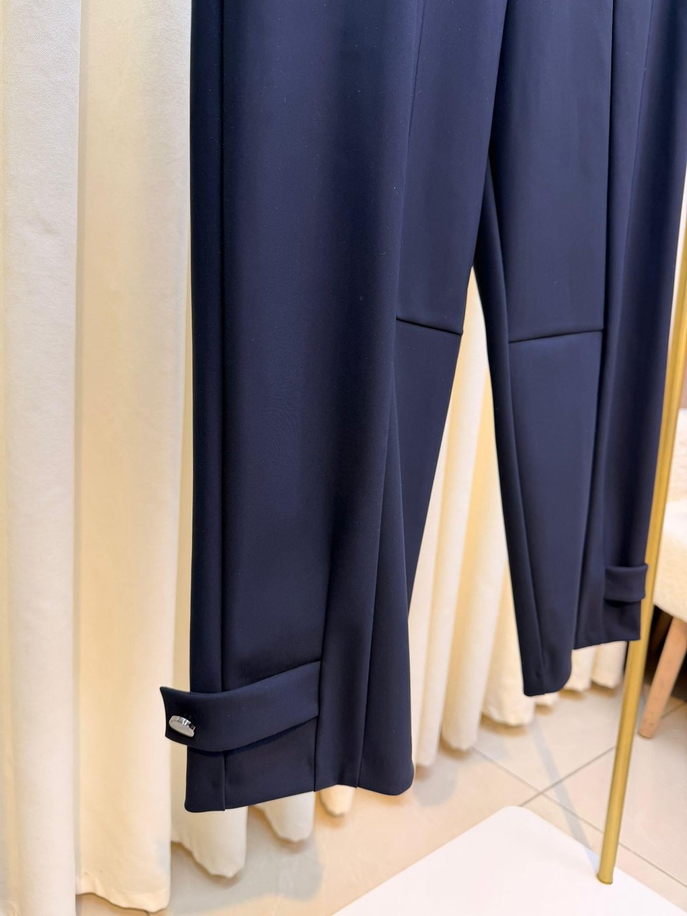 SENTEZ NİRVANA PAÇASI APOLETLİ PANTALON LACİVERT